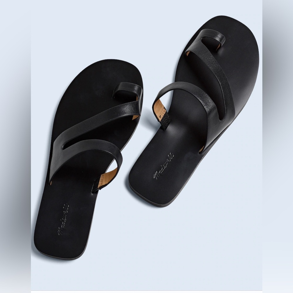 Madewell Gabi Asymmetric-Strap Sandal